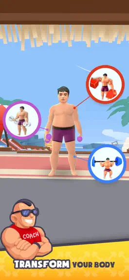 Game screenshot Idle Gym Life: Summer Rumble mod apk