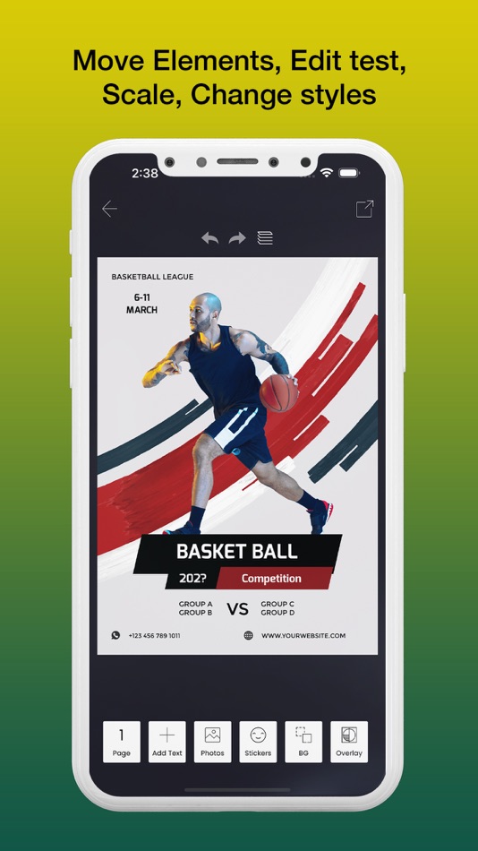 #4. Flyer Maker: Poster Maker Card (iOS) 由: Bhumiben Sutariya
