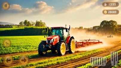Tractor Farming Driving Games Screenshot