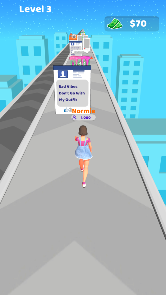 #1. Influencer Run 3D! (iOS) By: Ozan Kasikci