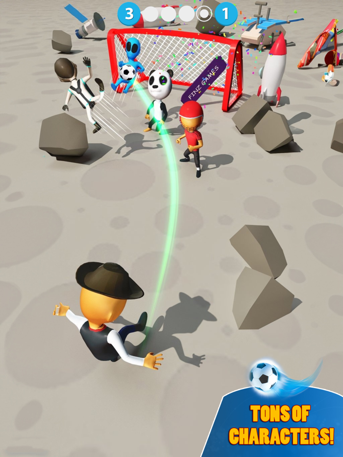 Crazy Super Kicks Soccer Game