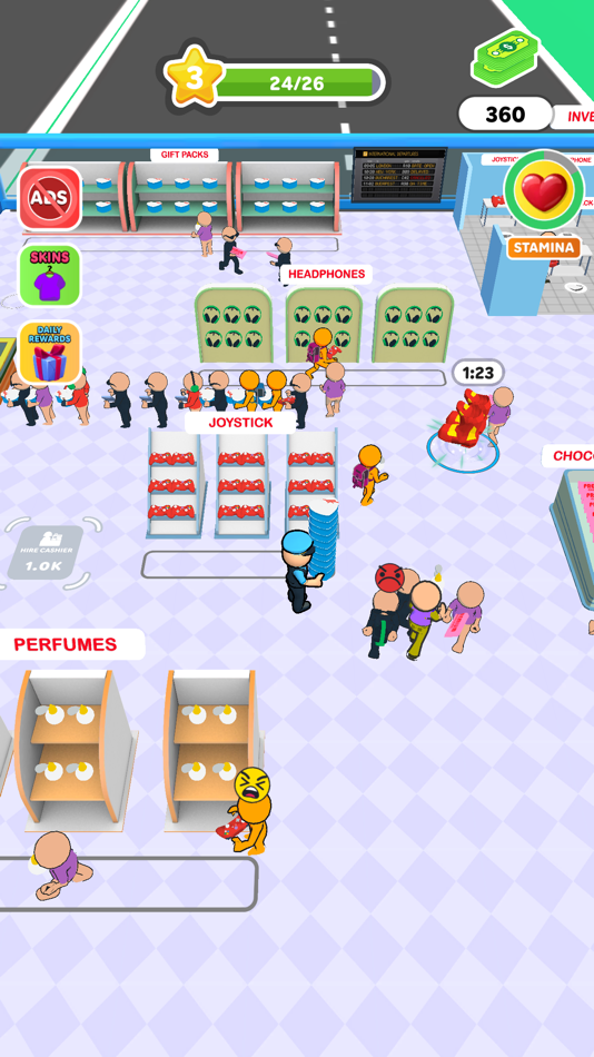 #3. Airport Rush 3D (iOS) 由: MondayOFF