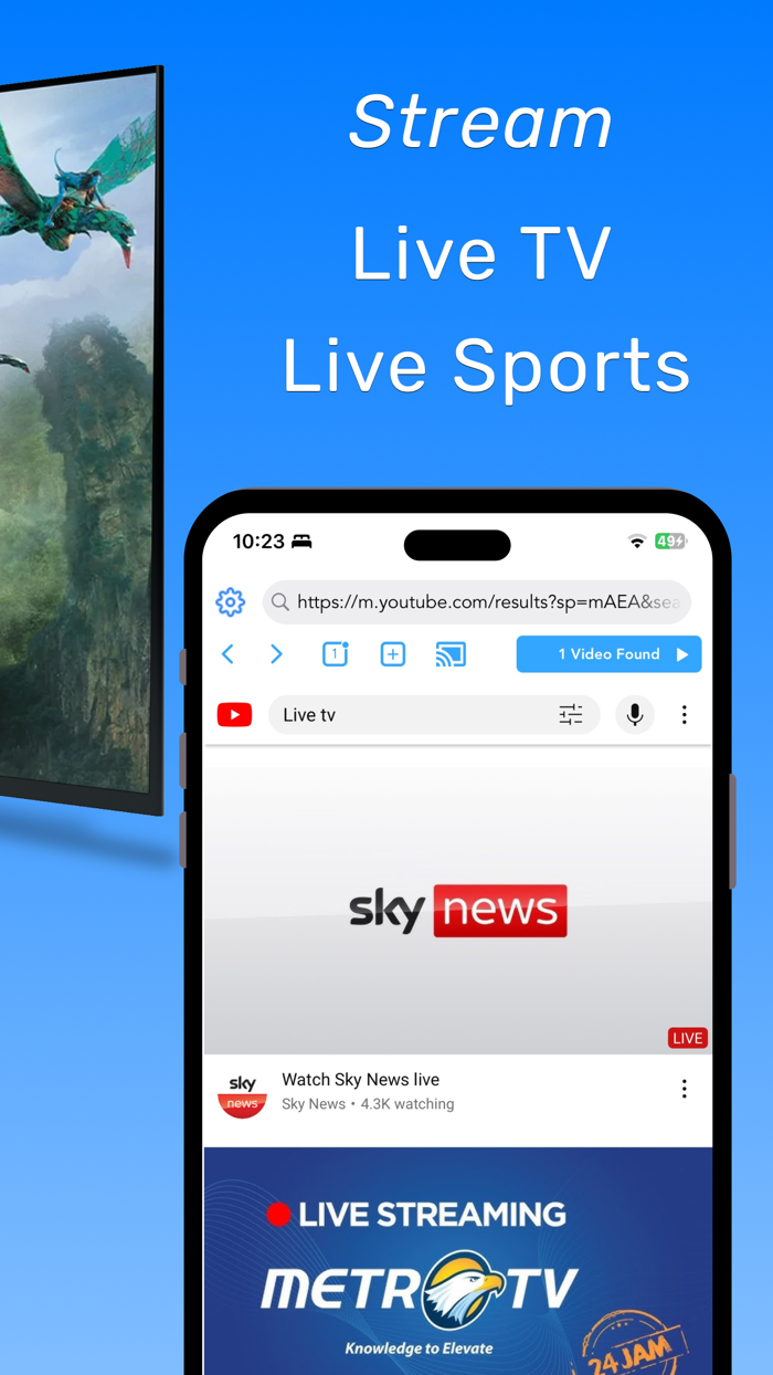 Smart Things TV Browser