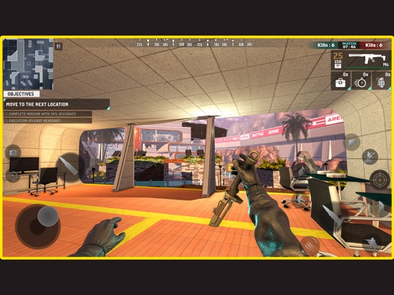 BattleZone: PvP FPS Shooter iPad screenshot 4 - Games app