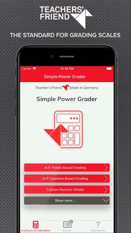 Simple Power Grader