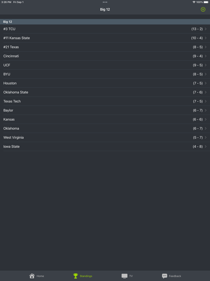 Houston Football App