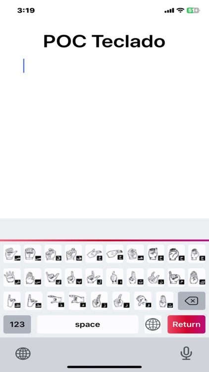 Sign Language Keyboard App