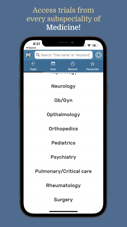 Visualmed: Clinical Trials