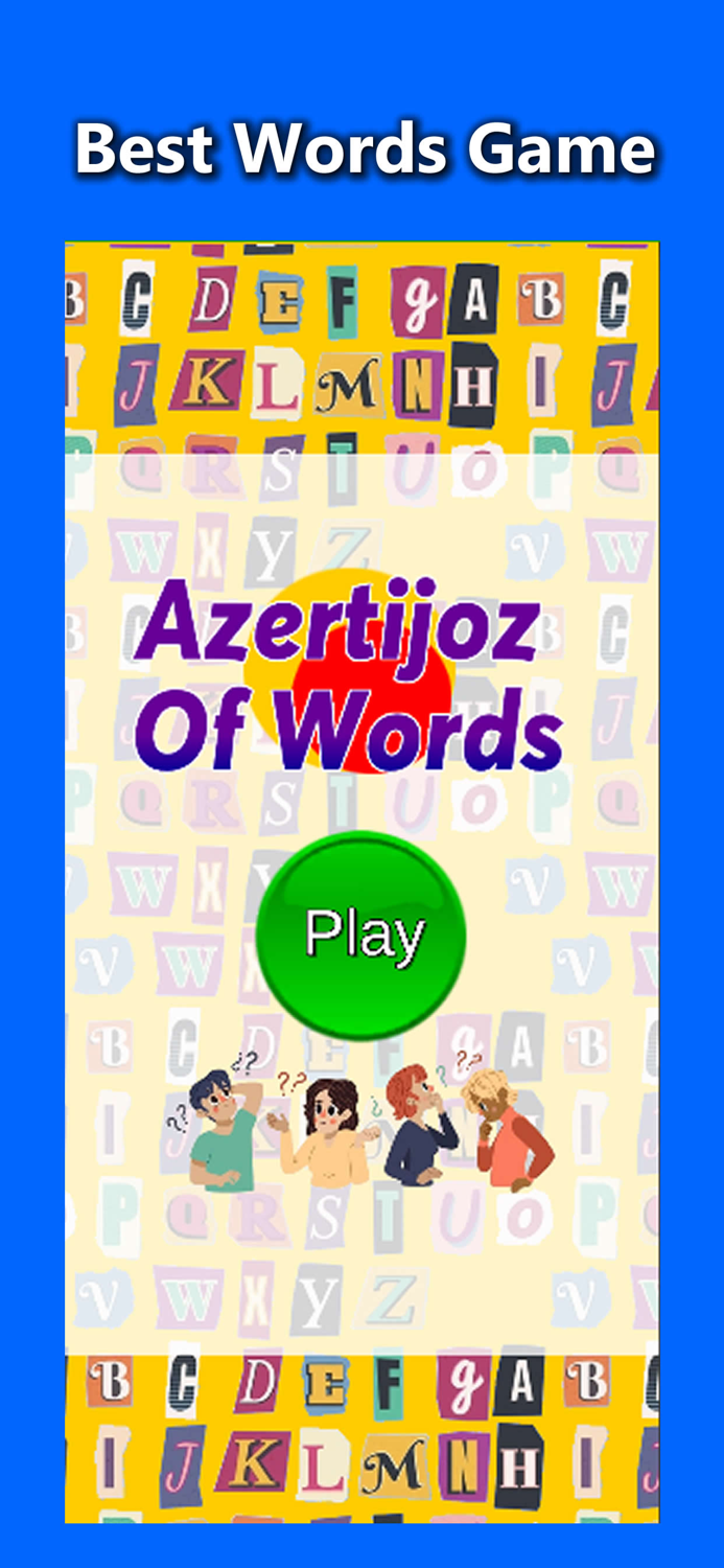 Azertijoz of Words