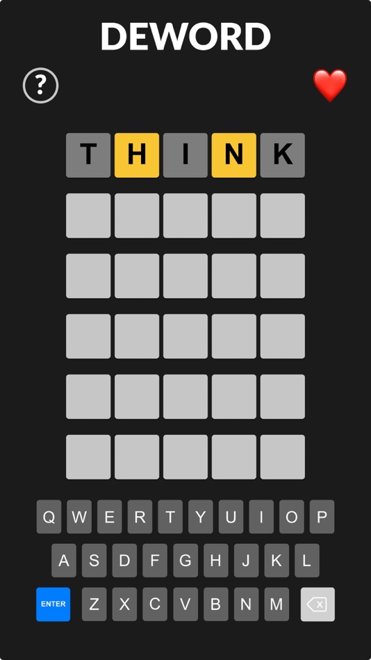 #1. Deword - Word Decode (iOS) 由: Gibberish Games LLC