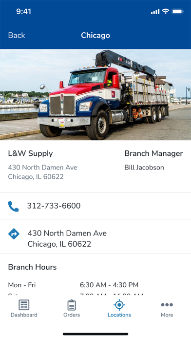 L&W Supply Screenshot