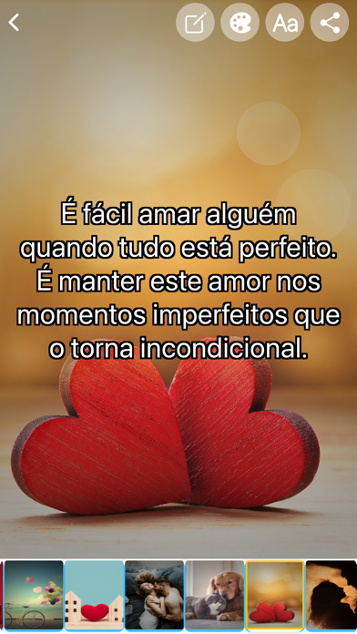 Frases e Mensagens de Amor Screenshot