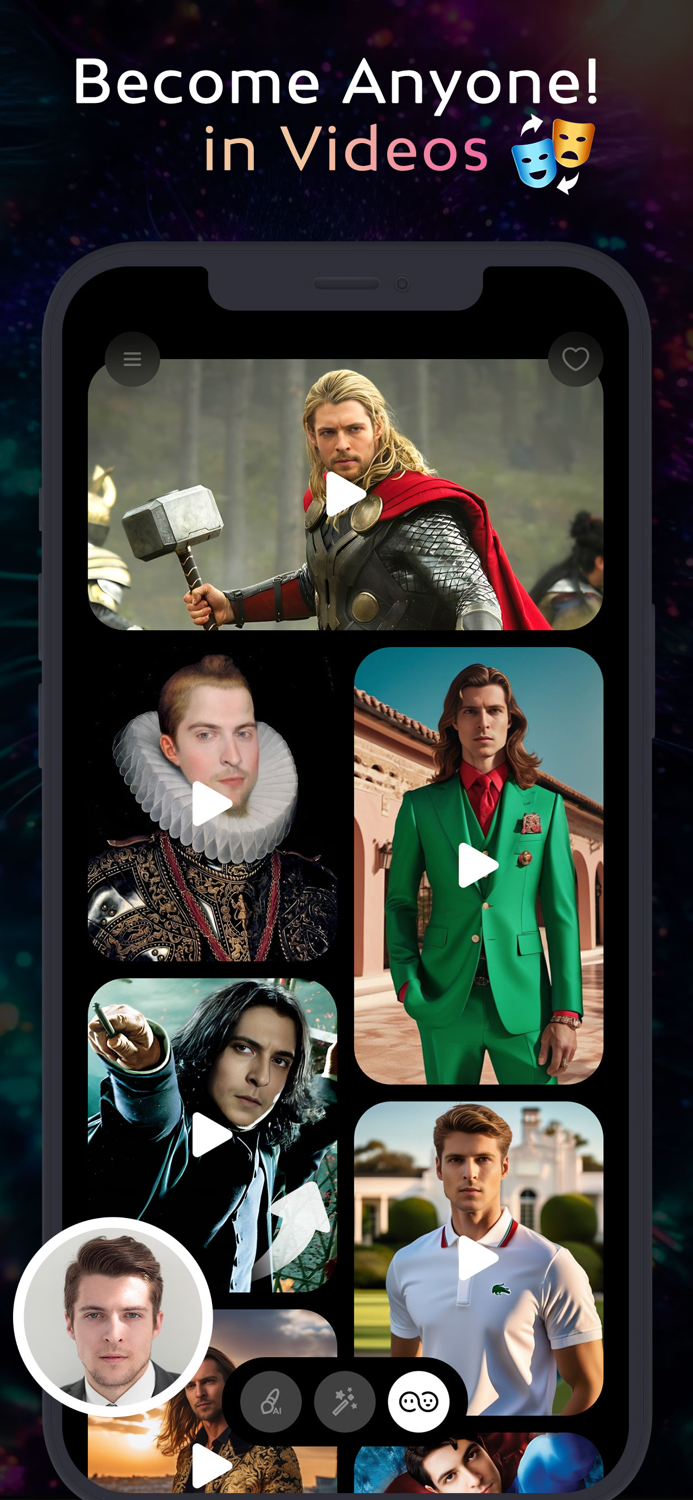 FaceAI Face Swap and AI Avatars