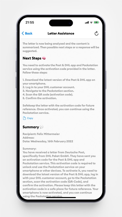 M-AI: Summarize Texts screenshot-6