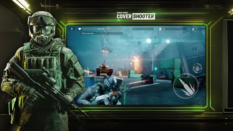 Cover Shooter: Free Fire games screenshot-6