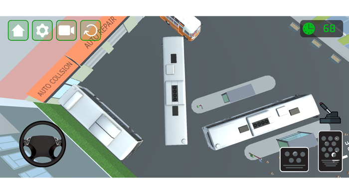 City Bus Parking Simulator 3D