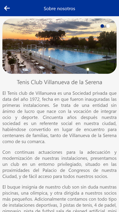 Tenis Club Vva de la Serena Screenshot