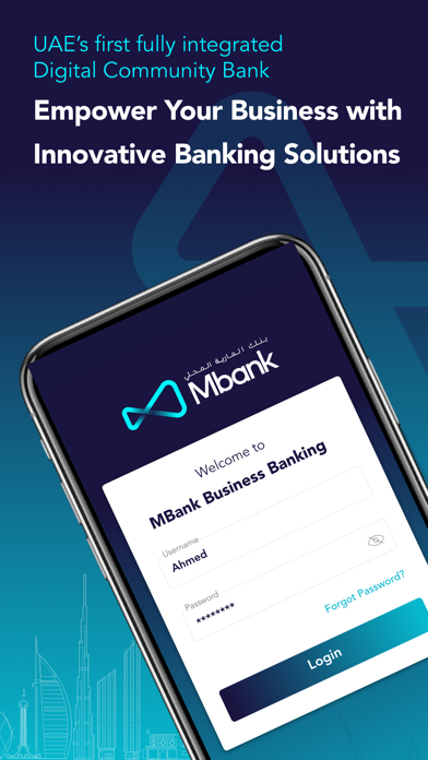 Mbank UAE Business Screenshot