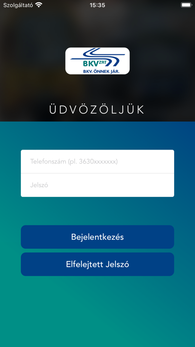 BKV Hírnök Screenshot