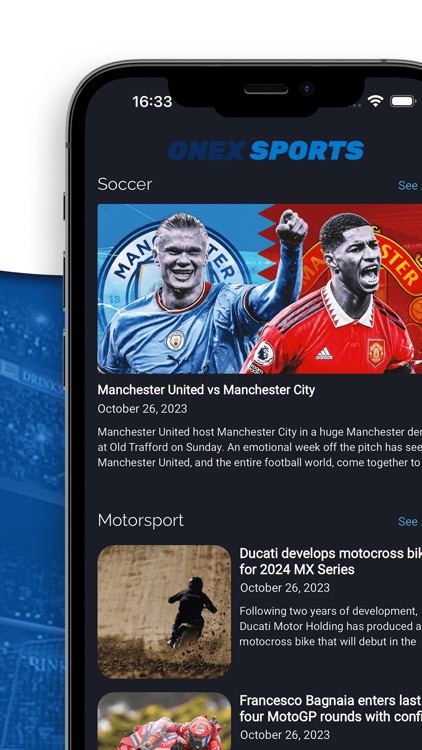 OneX Sports Livescore