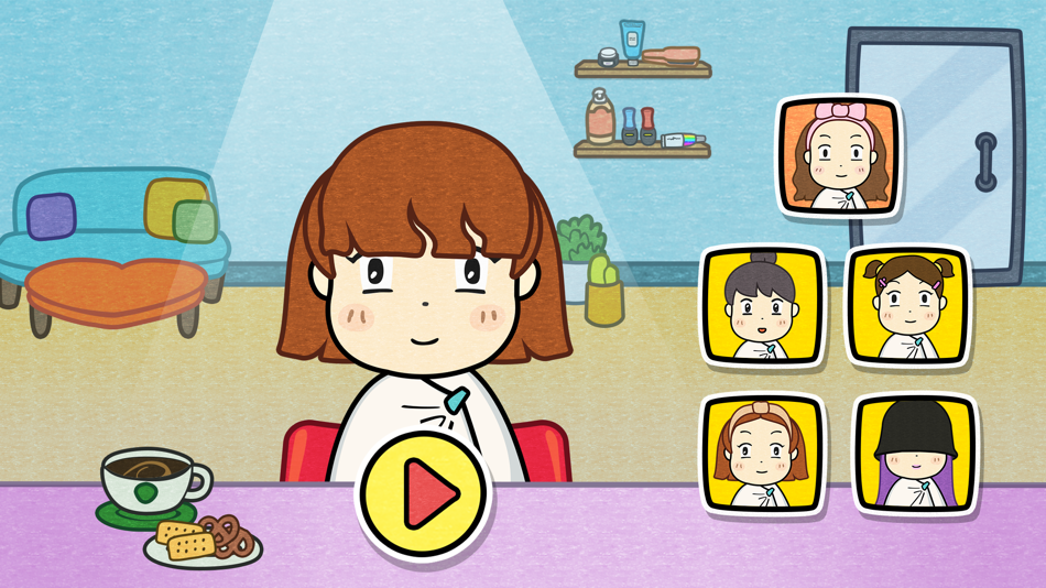#3. 셀프어쿠스틱 : 하리의 헤어샵 (iOS) Podle: Sandbox Network, Inc.