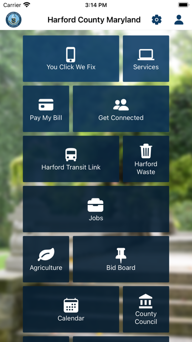 Harford County Maryland Screenshot