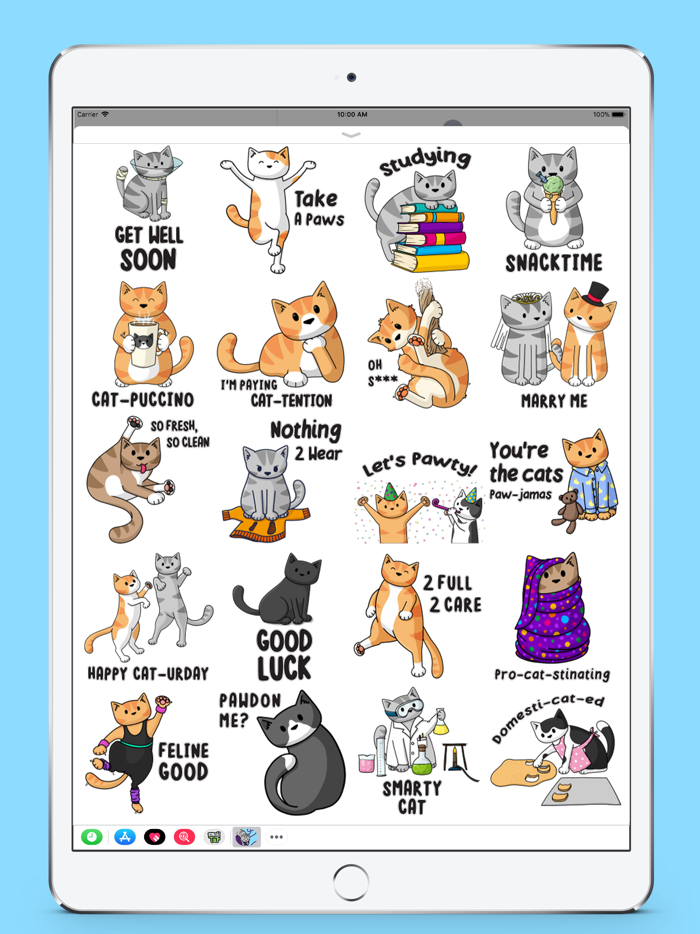 Doodlecats Cat Stickers