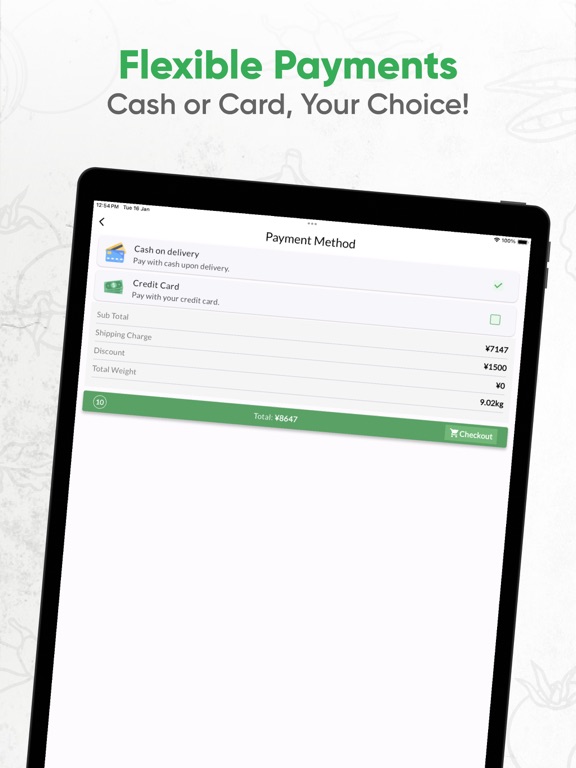 Shinjuku Halal Food iPad screenshot 8 - Shopping app
