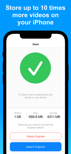 ‎Compress Videos & Resize Video Screenshot