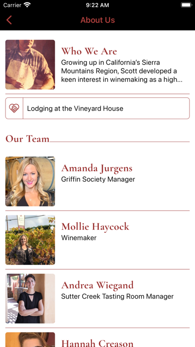Scott Harvey Wines Screenshot