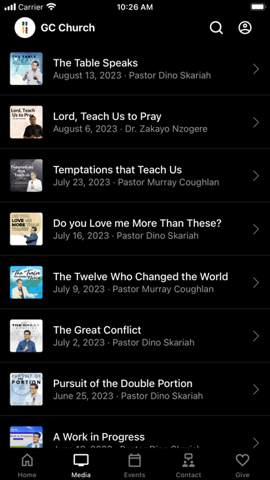 Gospel Centre Church Screenshot 2 - AppWisp.com