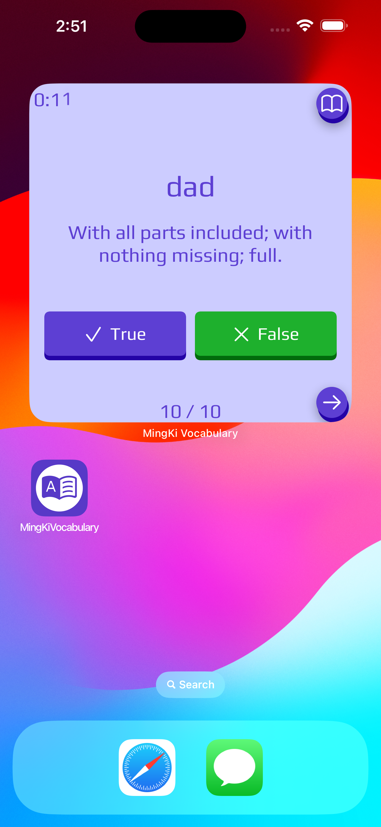 MingKi Vocabulary Games