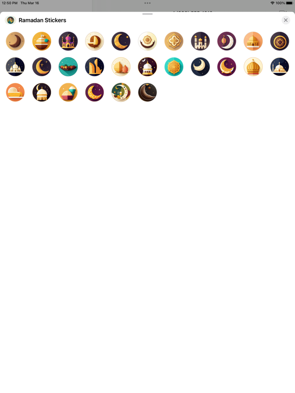 Screenshot #4 pour Ramadan Sticker Pack