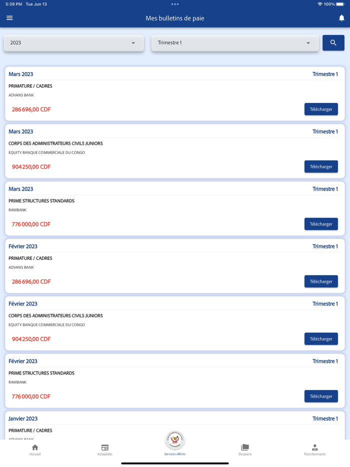 Fonction Publique RDC