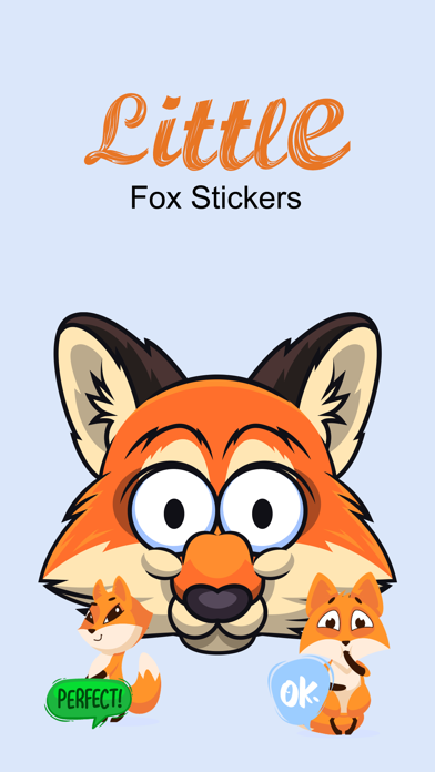 Screenshot #1 pour Little Fox Emojis
