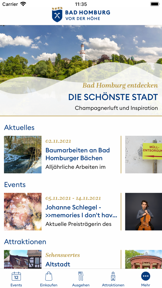#2. Bad Homburg App (iOS) 由: Magistrat der Stadt Bad Homburg v. d. Hoehe