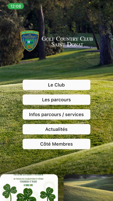 Golf Country Club Saint-Donat Screenshot