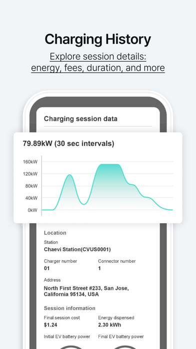 CHAEVI - EV Charging Screenshot
