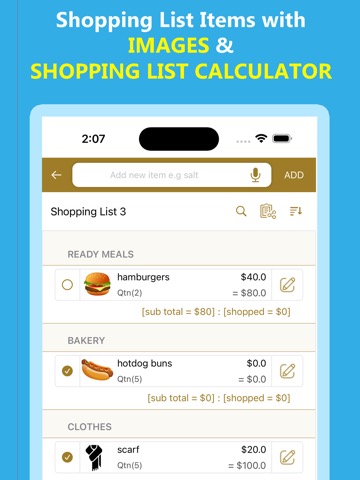 Shoppe - Shopping list appのおすすめ画像3