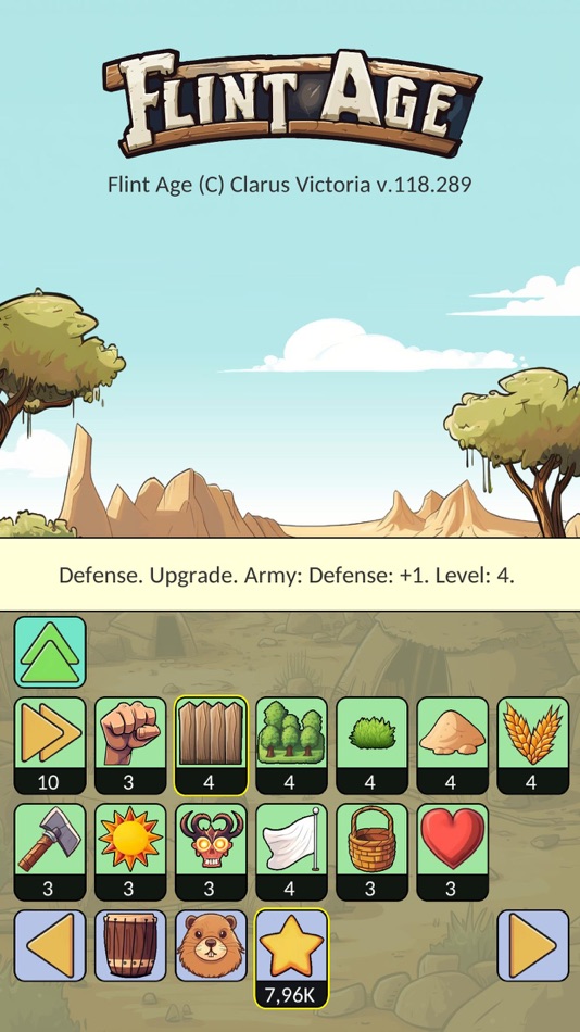 #6. Flint Age (iOS) Podle: MIKHAIL VASILEV18619964037