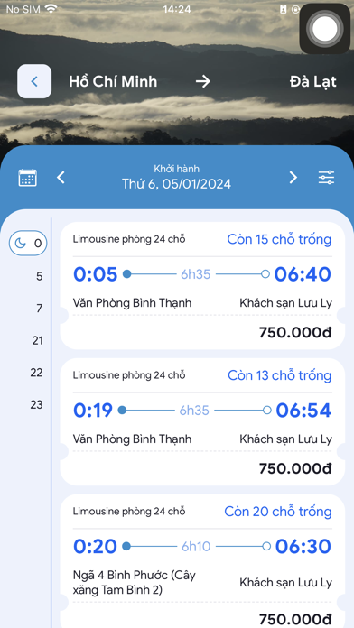 Xe Phong Phú Screenshot