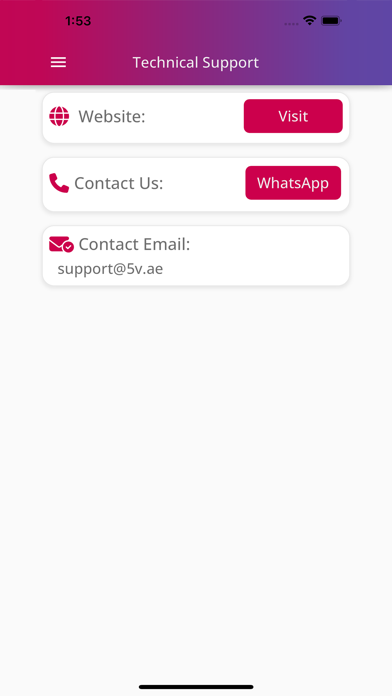 5V Influencers Screenshot