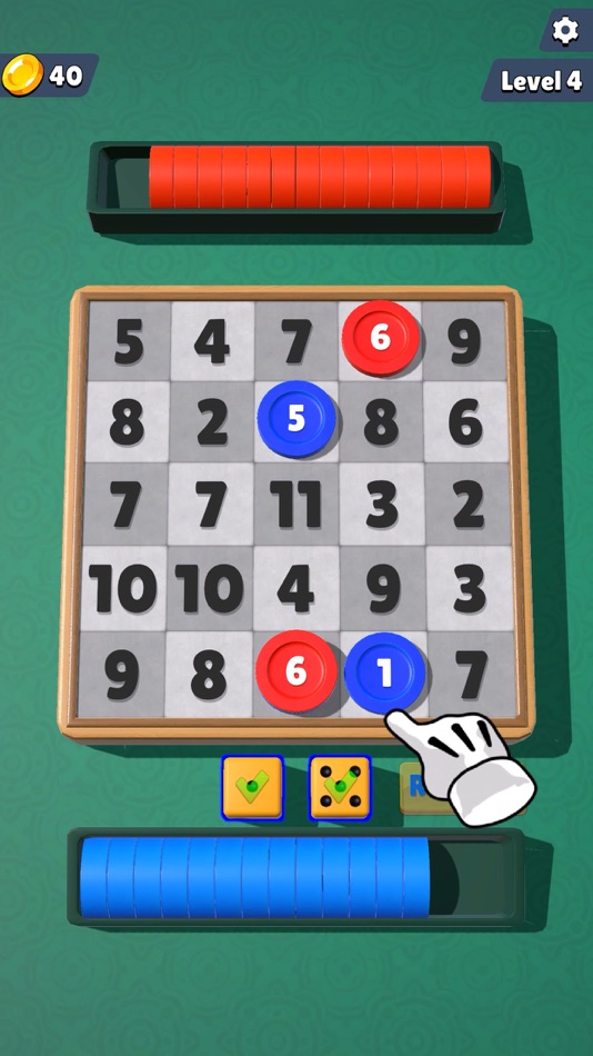 #3. Make Four (iOS) 由: Berat Oguz