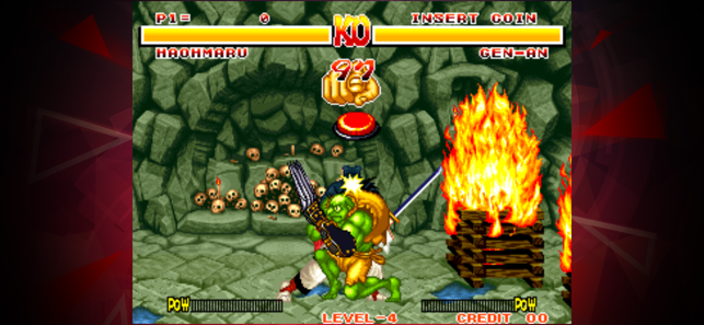 ภาพหน้าจอของ SAMURAI SHODOWN ACA NEOGEO