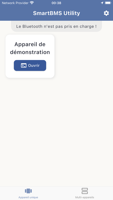 Screenshot #1 pour SmartBMS Utility