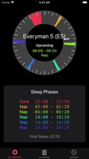 polyphasic - sleep manager iphone screenshot 1