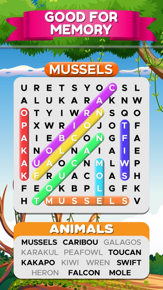 #5. Word Search Games: Wordscapes (iOS) By: Muhammad Tufail Noor