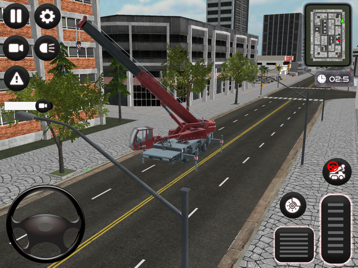 Crane Truck City Works