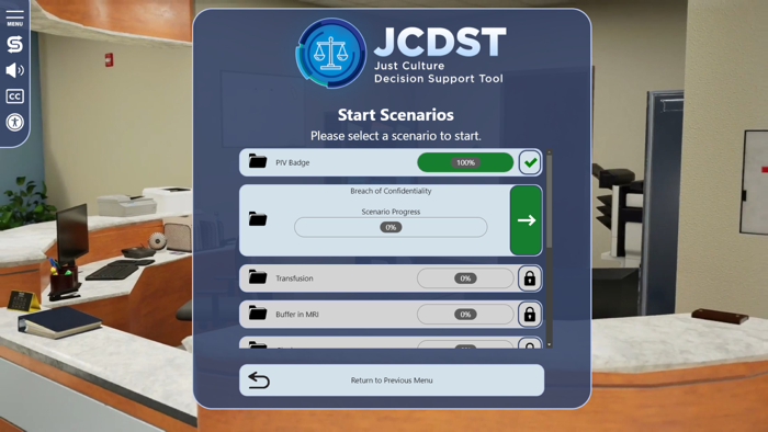 VHA Just Culture DST