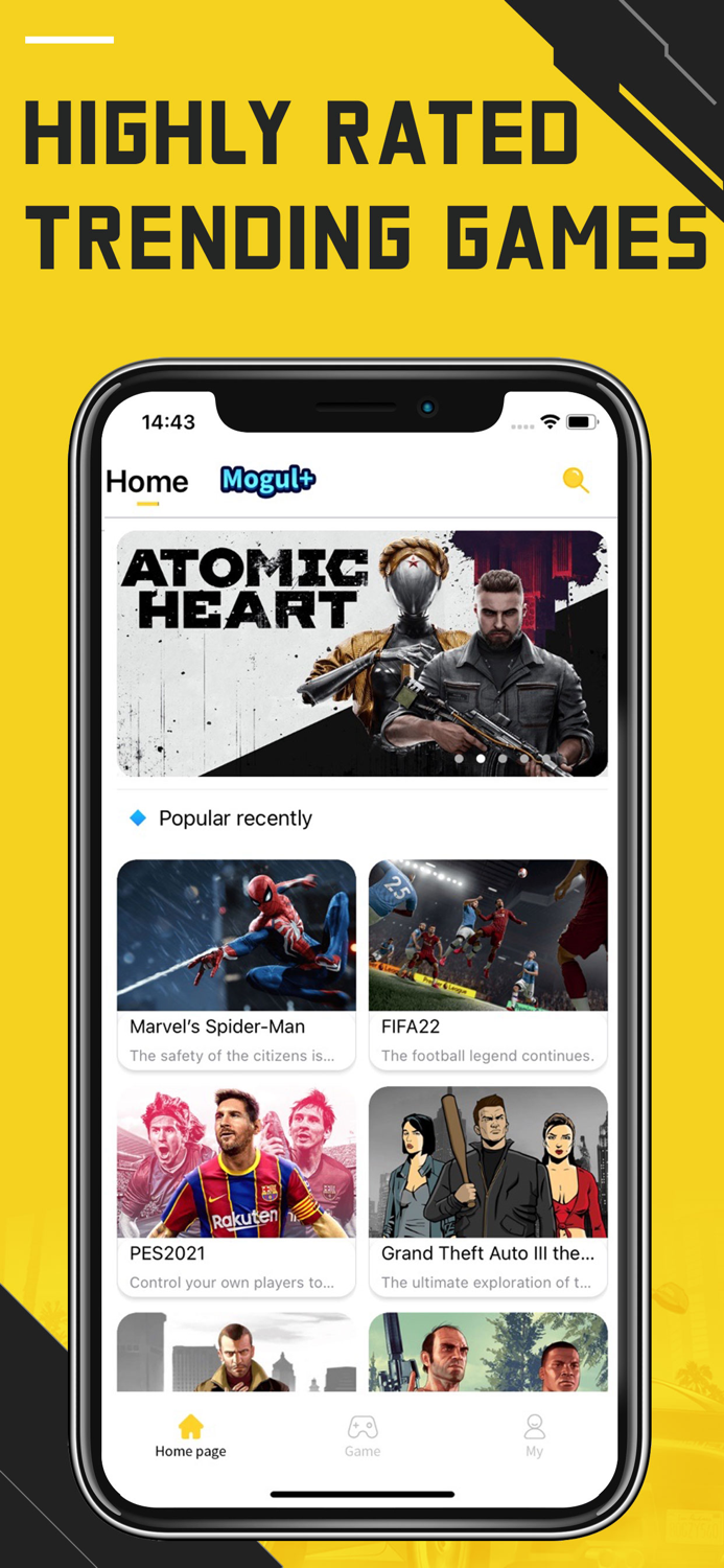 mogul-Explore and Share Games